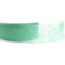 VLIES Dekoband 3 m x 40 mm MINT Vliesband Geschenkband...