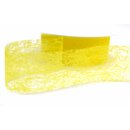 VLIES Dekoband 3 m x 40 mm GELB Vliesband Geschenkband...