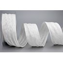 20 m x 40 mm Dekoband OLIVER HELLGRAU Grau (127)...