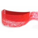 VLIES Dekoband 3 m x 40 mm ROT Vliesband Geschenkband...