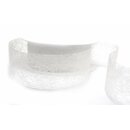 VLIES Dekoband 3 m x 40 mm WEISS Vliesband Geschenkband...