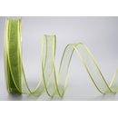 20 m x 15 mm Dekoband CHIFFON OLIV Lindgrn Grn...