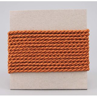 3 m x 4 mm Drehkordel HELLBRAUN Braun Deko Kordel mit...