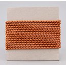 3 m x 4 mm Drehkordel HELLBRAUN Braun Deko Kordel mit...