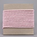 3 m x 4 mm Drehkordel HELLROSA Deko Kordel mit Glanz...