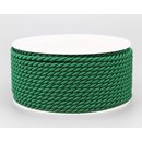 25 m x 4 mm Drehkordel DUNKELGRN Grn Deko Kordel mit...