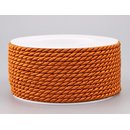 25 m x 4 mm Drehkordel HELLBRAUN Braun Deko Kordel mit...