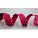 3 m x 25 mm Dekoband FAIRY TALE FUCHSIA GOLD...