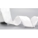 3 m x 40 mm Dekoband FAIRY TALE WEISS SILBER...