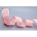 25 m x 40 mm Dekoband FAIRY TALE ROSA SILBER...
