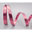 20 m x 15 mm Dekoband GLOSSY ROSA Glanzband metallic...