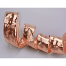 20 m x 40 mm Dekoband GLOSSY ROSA GOLD Glanzband metallic...