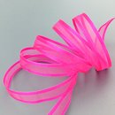 3 m x 10 mm Chiffonband mit Satin Kante PINK (55) Chiffon...