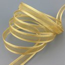 3 m x 10 mm Chiffonband mit Satin Kante BEIGE Gold (18)...