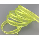 3 m x 10 mm Chiffonband mit Satin Kante HELLGRN (22)...