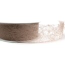 VLIES Dekoband 3 m x 40 mm TAUPE Vliesband Geschenkband...