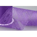 VLIES Dekoband 3 m x 10 cm LILA Violett Vliesband...