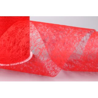 VLIES Dekoband 3 m x 10 cm ROT Vliesband Geschenkband...