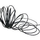 3 m x 1 mm Wachskordel SCHWARZ Wachsband Schmuckband...