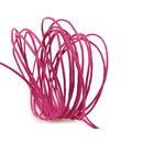 3 m x 1 mm Wachskordel PINK Wachsband Schmuckband...