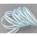 50 m x 10 mm Chiffonband mit Satin Kante HELLBLAU (71)...