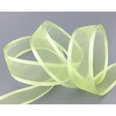 25 m x 25 mm Chiffonband mit Satin Kante LINDGRN (21)...