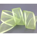 25 m x 38 mm Chiffonband mit Satin Kante LINDGRN (21)...