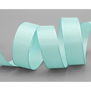 Dekoband TAFTBAND 3 m x 25 mm MINT Geschenkband Stoffband...