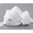 Dekoband TAFTBAND 3 m x 25 mm WEISS Geschenkband...