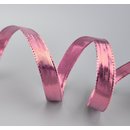 3 m x 15 mm Dekoband GLOSSY ROSA Glanzband metallic...