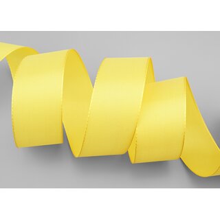 Dekoband TAFTBAND 3 m x 40 mm GELB Geschenkband Stoffband...