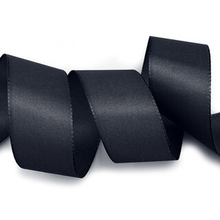 Dekoband TAFTBAND 3 m x 40 mm SCHWARZ Geschenkband...