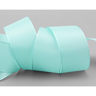 Dekoband TAFTBAND 3 m x 40 mm MINT Geschenkband Stoffband...