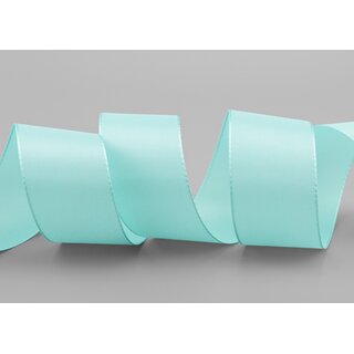 Dekoband TAFTBAND 3 m x 40 mm MINT Geschenkband Stoffband Taft Visco