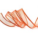 3 m x 25 mm Dekoband VANCOUVER Kupfer mit Draht...