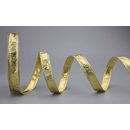 25 m x 15 mm Dekoband GLAMOUR GOLD Geschenkband glnzend...