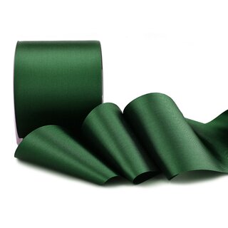 25 m x 72 mm Satinband Sophie DUNKELGRN Tannengrn (035) Satin Tischband Schleifenband breites weiches Band Tischdekoration Tisch Deko