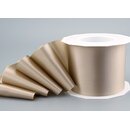 25 m x 72 mm Satinband Sophie TAUPE (105) Satin Tischband...