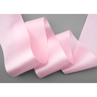 25 m x 72 mm Satinband Sophie HELLROSA (604) Satin Tischband Schleifenband breites weiches Band Tischdekoration Tisch Deko