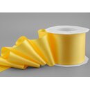 25 m x 72 mm Satinband Sophie GELB (605) Satin Tischband...