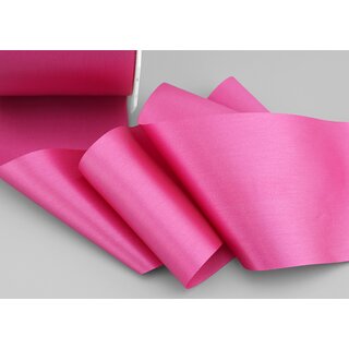 25 m x 72 mm Satinband Sophie PINK (606) Satin Tischband Schleifenband breites weiches Band Tischdekoration Tisch Deko