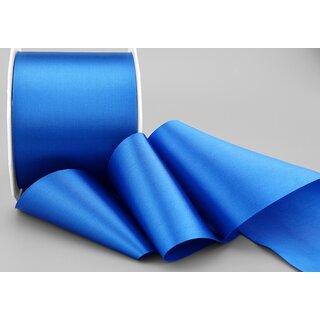 25 m x 72 mm Satinband Sophie BLAU (614) Satin Tischband Schleifenband breites weiches Band Tischdekoration Tisch Deko
