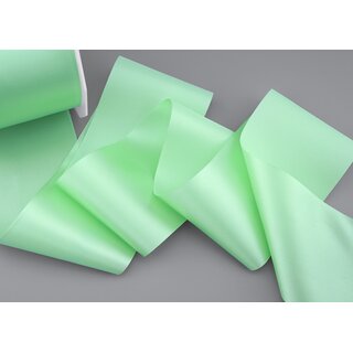 25 m x 72 mm Satinband Sophie MINT (136) Satin Tischband Schleifenband breites weiches Band Tischdekoration Tisch Deko