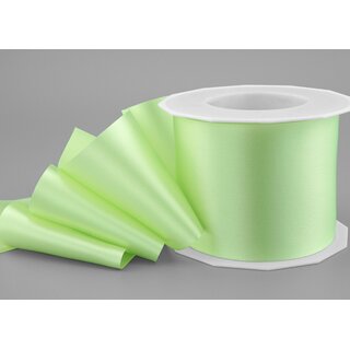 25 m x 72 mm Satinband Sophie LINDGRN Sehr Hell (630) Satin Tischband Schleifenband breites weiches Band Tischdekoration Tisch Deko