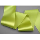 3 m x 72 mm Satinband Sophie HELLGRN Apfelgrn (027)...
