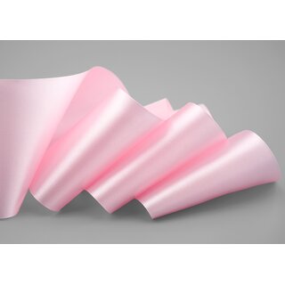3 m x 72 mm Satinband Sophie HELLROSA (604) Satin Tischband Schleifenband breites weiches Band Tischdekoration Tisch Deko