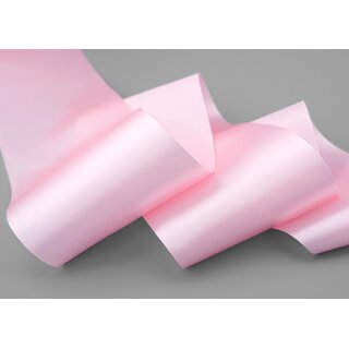3 m x 72 mm Satinband Sophie HELLROSA (604) Satin Tischband Schleifenband breites weiches Band Tischdekoration Tisch Deko