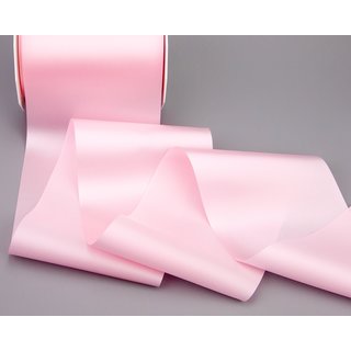 25 m x 112 mm Satinband Sophie HELLROSA (604) Satin Tischband Schleifenband breites weiches Band Tischdekoration Tisch Deko