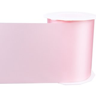 25 m x 112 mm Satinband Sophie HELLROSA (604) Satin Tischband Schleifenband breites weiches Band Tischdekoration Tisch Deko