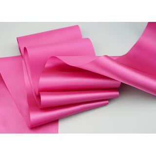 25 m x 112 mm Satinband Sophie PINK (606) Satin Tischband Schleifenband breites weiches Band Tischdekoration Tisch Deko